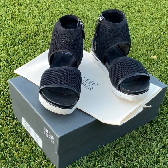 Eileen Fisher Sneaker Sandals - Picture 1 of 4